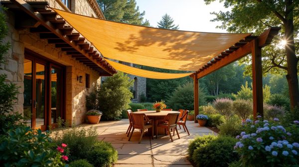 Des toiles personnalisées pour pergolas qui redéfinissent votre espace extérieur